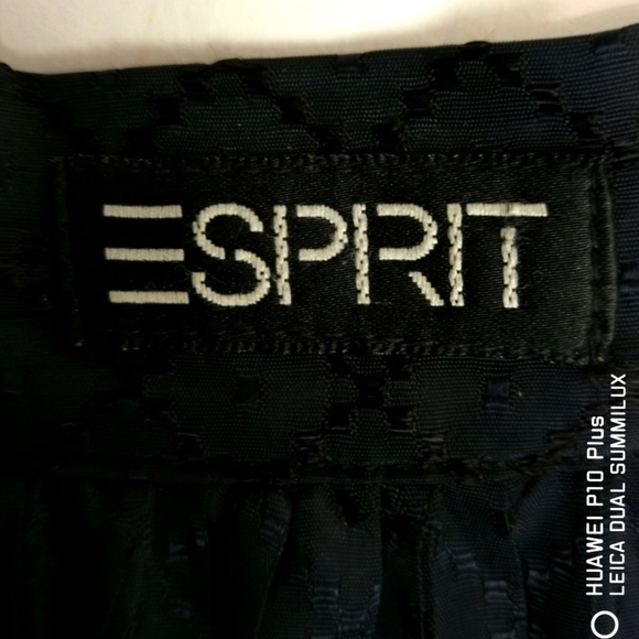 80s Vintage Esprit Sunburst Pleated Maxi Skirt - Picture 5 of 14